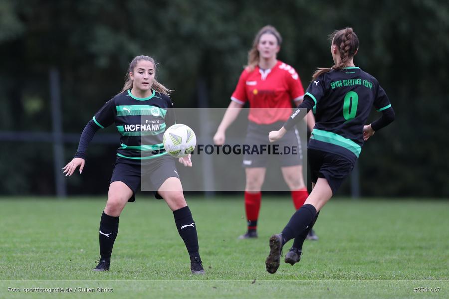 Aurora Tornaquindici, Sportgelände, Karsbach, 01.10.2022, BFV, sport, action, Fussball, Oktober 2022, Saison 2022/2023, 5. Spieltag, Frauen, Landesliga Nord, SGF, FCK, SpVgg Greuther Fürth, FC Karsbach - Bild-ID: 2341667