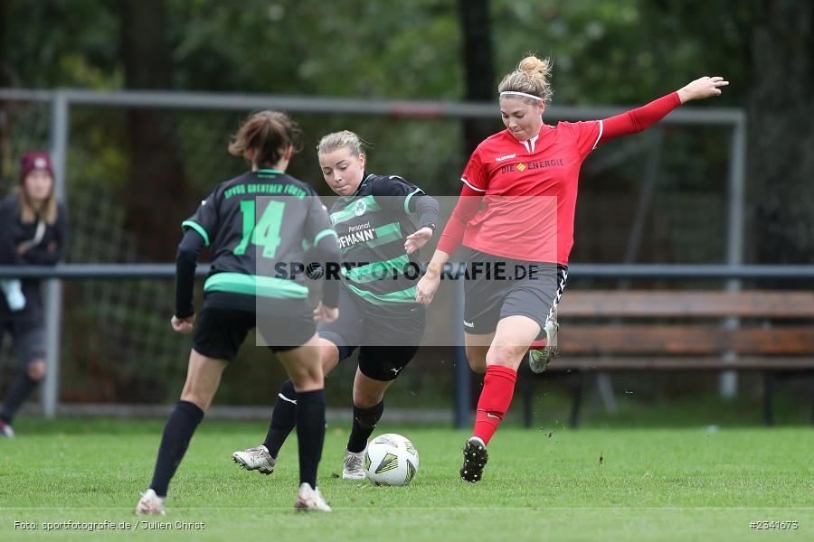 Tamira Stegmann, Sportgelände, Karsbach, 01.10.2022, BFV, sport, action, Fussball, Oktober 2022, Saison 2022/2023, 5. Spieltag, Frauen, Landesliga Nord, SGF, FCK, SpVgg Greuther Fürth, FC Karsbach - Bild-ID: 2341673