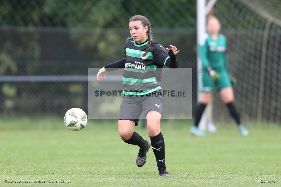 Emily-Sophie Malz, Sportgelände, Karsbach, 01.10.2022, BFV, sport, action, Fussball, Oktober 2022, Saison 2022/2023, 5. Spieltag, Frauen, Landesliga Nord, SGF, FCK, SpVgg Greuther Fürth, FC Karsbach - Bild-ID: 2341678