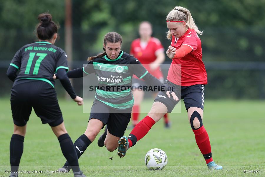 Emily-Sophie Malz, Sportgelände, Karsbach, 01.10.2022, BFV, sport, action, Fussball, Oktober 2022, Saison 2022/2023, 5. Spieltag, Frauen, Landesliga Nord, SGF, FCK, SpVgg Greuther Fürth, FC Karsbach - Bild-ID: 2341697