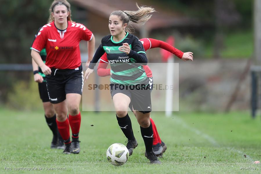Aurora Tornaquindici, Sportgelände, Karsbach, 01.10.2022, BFV, sport, action, Fussball, Oktober 2022, Saison 2022/2023, 5. Spieltag, Frauen, Landesliga Nord, SGF, FCK, SpVgg Greuther Fürth, FC Karsbach - Bild-ID: 2341709