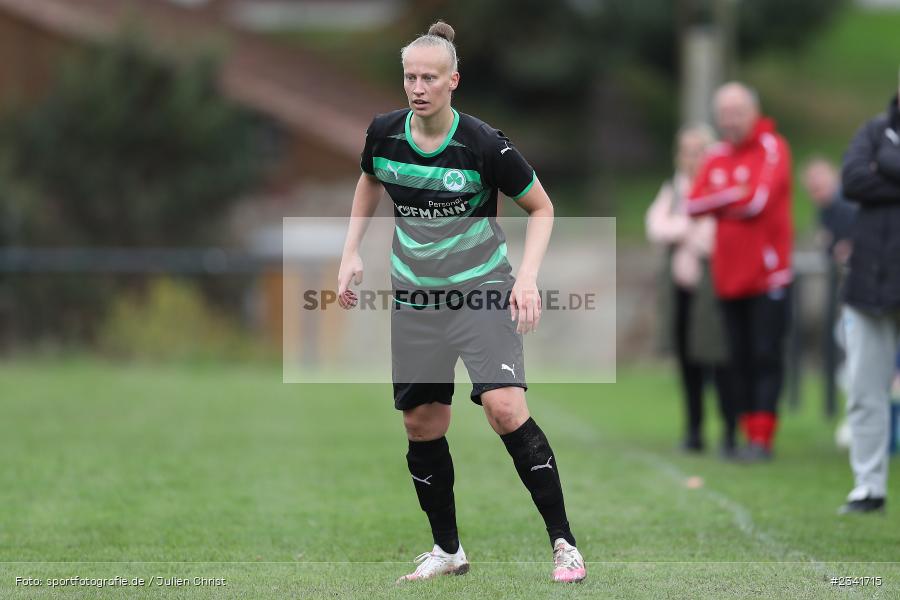 Francesca Hau, Sportgelände, Karsbach, 01.10.2022, BFV, sport, action, Fussball, Oktober 2022, Saison 2022/2023, 5. Spieltag, Frauen, Landesliga Nord, SGF, FCK, SpVgg Greuther Fürth, FC Karsbach - Bild-ID: 2341715