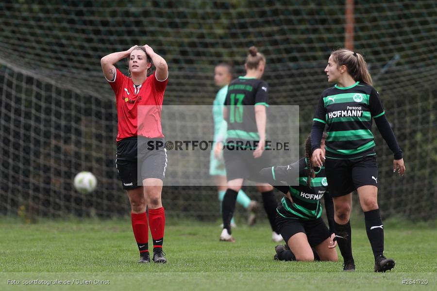 Pauline Kleinhenz, Sportgelände, Karsbach, 01.10.2022, BFV, sport, action, Fussball, Oktober 2022, Saison 2022/2023, 5. Spieltag, Frauen, Landesliga Nord, SGF, FCK, SpVgg Greuther Fürth, FC Karsbach - Bild-ID: 2341720