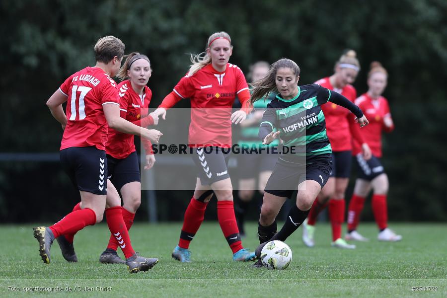 Aurora Tornaquindici, Sportgelände, Karsbach, 01.10.2022, BFV, sport, action, Fussball, Oktober 2022, Saison 2022/2023, 5. Spieltag, Frauen, Landesliga Nord, SGF, FCK, SpVgg Greuther Fürth, FC Karsbach - Bild-ID: 2341722