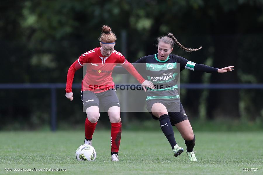 Denise Nehls, Sportgelände, Karsbach, 01.10.2022, BFV, sport, action, Fussball, Oktober 2022, Saison 2022/2023, 5. Spieltag, Frauen, Landesliga Nord, SGF, FCK, SpVgg Greuther Fürth, FC Karsbach - Bild-ID: 2341727