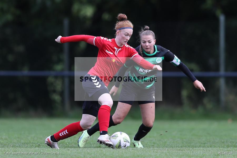 Denise Nehls, Sportgelände, Karsbach, 01.10.2022, BFV, sport, action, Fussball, Oktober 2022, Saison 2022/2023, 5. Spieltag, Frauen, Landesliga Nord, SGF, FCK, SpVgg Greuther Fürth, FC Karsbach - Bild-ID: 2341729