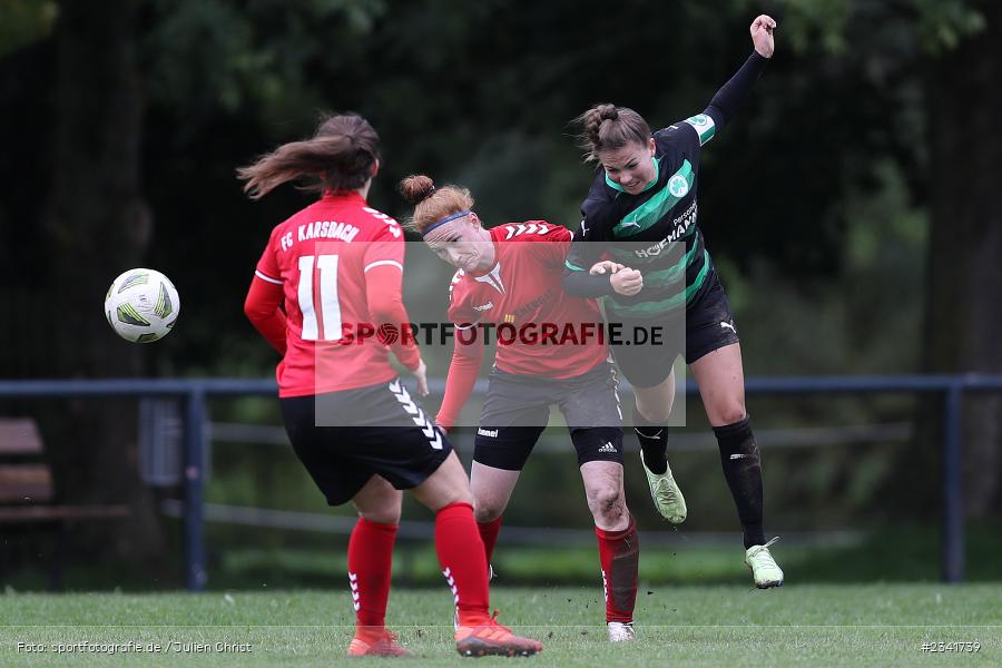 Denise Nehls, Sportgelände, Karsbach, 01.10.2022, BFV, sport, action, Fussball, Oktober 2022, Saison 2022/2023, 5. Spieltag, Frauen, Landesliga Nord, SGF, FCK, SpVgg Greuther Fürth, FC Karsbach - Bild-ID: 2341739