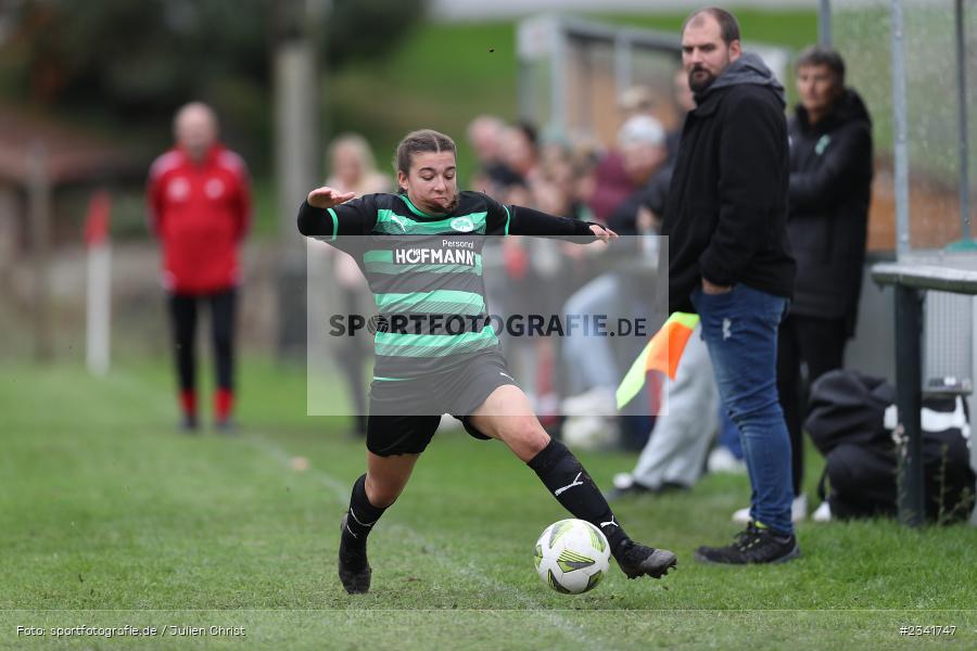 Emily-Sophie Malz, Sportgelände, Karsbach, 01.10.2022, BFV, sport, action, Fussball, Oktober 2022, Saison 2022/2023, 5. Spieltag, Frauen, Landesliga Nord, SGF, FCK, SpVgg Greuther Fürth, FC Karsbach - Bild-ID: 2341747