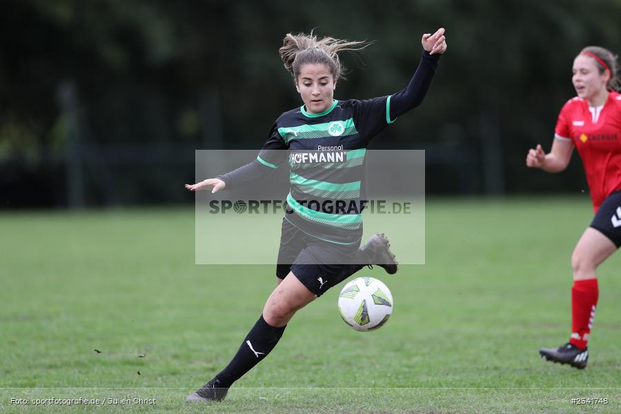 Aurora Tornaquindici, Sportgelände, Karsbach, 01.10.2022, BFV, sport, action, Fussball, Oktober 2022, Saison 2022/2023, 5. Spieltag, Frauen, Landesliga Nord, SGF, FCK, SpVgg Greuther Fürth, FC Karsbach - Bild-ID: 2341748