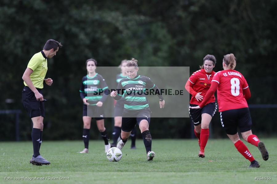 Lara Treuheit, Sportgelände, Karsbach, 01.10.2022, BFV, sport, action, Fussball, Oktober 2022, Saison 2022/2023, 5. Spieltag, Frauen, Landesliga Nord, SGF, FCK, SpVgg Greuther Fürth, FC Karsbach - Bild-ID: 2341750