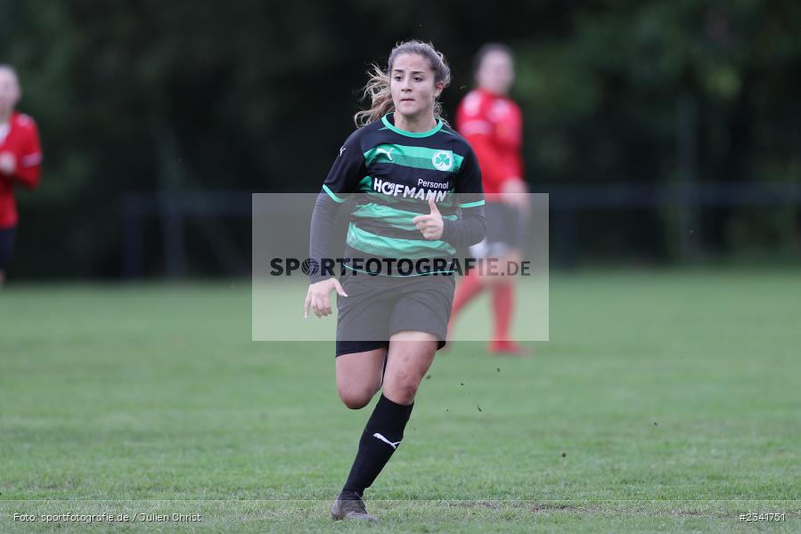 Aurora Tornaquindici, Sportgelände, Karsbach, 01.10.2022, BFV, sport, action, Fussball, Oktober 2022, Saison 2022/2023, 5. Spieltag, Frauen, Landesliga Nord, SGF, FCK, SpVgg Greuther Fürth, FC Karsbach - Bild-ID: 2341751