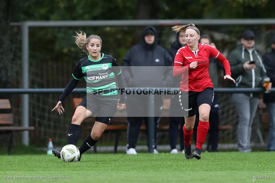 Aurora Tornaquindici, Sportgelände, Karsbach, 01.10.2022, BFV, sport, action, Fussball, Oktober 2022, Saison 2022/2023, 5. Spieltag, Frauen, Landesliga Nord, SGF, FCK, SpVgg Greuther Fürth, FC Karsbach - Bild-ID: 2341758