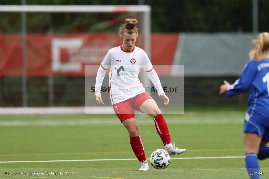Julia Miksch, Soccergirl Sportpark, Würzburg, 02.10.2022, BFV, sport, action, Fussball, Oktober 2022, Saison 2022/2023, 5. Spieltag, Bezirksoberliga Frauen, DJK, FWK, DJK Schweinfurt, FC Würzburger Kickers II - Bild-ID: 2341798 Julia Miksch, Soccergirl Sportpark, Würzburg, 02.10.2022, BFV, sport, action, Fussball, Oktober 2022, Saison 2022/2023, 5. Spieltag, Bezirksoberliga Frauen, DJK, FWK, DJK Schweinfurt, FC Würzburger Kickers II - Bild-ID: 2341798