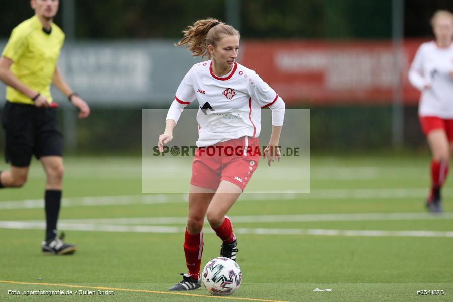 Leandra Jäger, Soccergirl Sportpark, Würzburg, 02.10.2022, BFV, sport, action, Fussball, Oktober 2022, Saison 2022/2023, 5. Spieltag, Bezirksoberliga Frauen, DJK, FWK, DJK Schweinfurt, FC Würzburger Kickers II - Bild-ID: 2341870