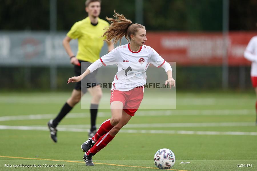 Leandra Jäger, Soccergirl Sportpark, Würzburg, 02.10.2022, BFV, sport, action, Fussball, Oktober 2022, Saison 2022/2023, 5. Spieltag, Bezirksoberliga Frauen, DJK, FWK, DJK Schweinfurt, FC Würzburger Kickers II - Bild-ID: 2341871