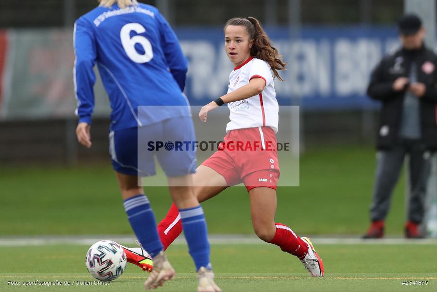 Julia Forster, Soccergirl Sportpark, Würzburg, 02.10.2022, BFV, sport, action, Fussball, Oktober 2022, Saison 2022/2023, 5. Spieltag, Bezirksoberliga Frauen, DJK, FWK, DJK Schweinfurt, FC Würzburger Kickers II - Bild-ID: 2341875