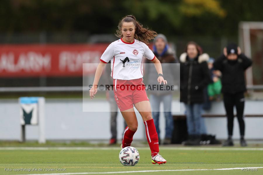 Julia Forster, Soccergirl Sportpark, Würzburg, 02.10.2022, BFV, sport, action, Fussball, Oktober 2022, Saison 2022/2023, 5. Spieltag, Bezirksoberliga Frauen, DJK, FWK, DJK Schweinfurt, FC Würzburger Kickers II - Bild-ID: 2341888