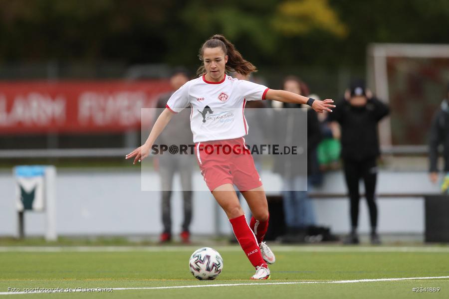 Julia Forster, Soccergirl Sportpark, Würzburg, 02.10.2022, BFV, sport, action, Fussball, Oktober 2022, Saison 2022/2023, 5. Spieltag, Bezirksoberliga Frauen, DJK, FWK, DJK Schweinfurt, FC Würzburger Kickers II - Bild-ID: 2341889