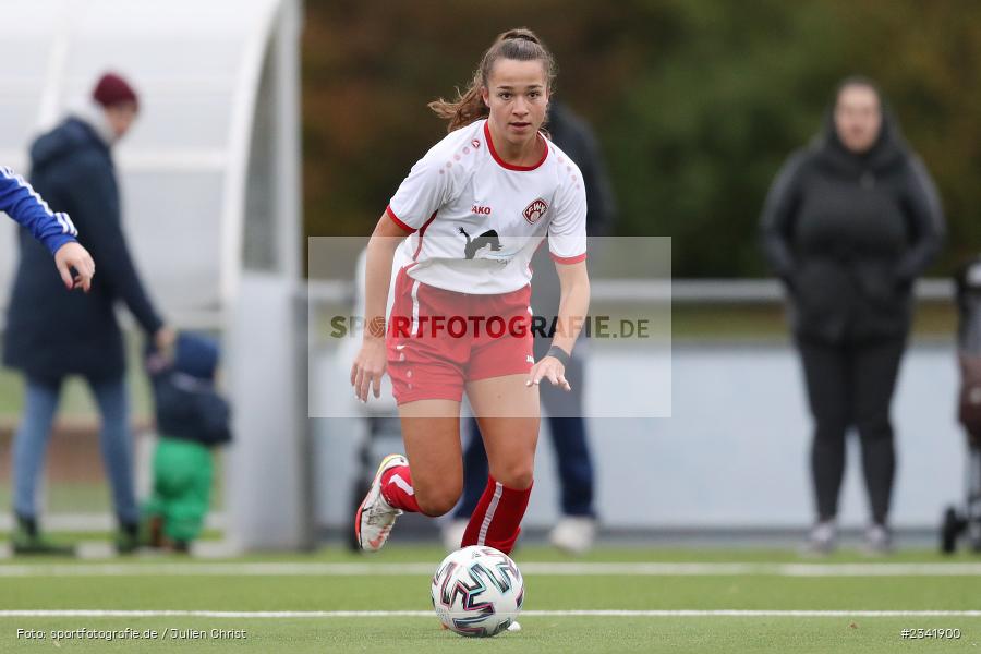 Julia Forster, Soccergirl Sportpark, Würzburg, 02.10.2022, BFV, sport, action, Fussball, Oktober 2022, Saison 2022/2023, 5. Spieltag, Bezirksoberliga Frauen, DJK, FWK, DJK Schweinfurt, FC Würzburger Kickers II - Bild-ID: 2341900