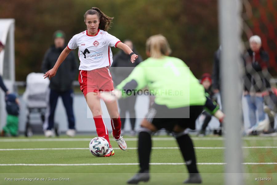 Julia Forster, Soccergirl Sportpark, Würzburg, 02.10.2022, BFV, sport, action, Fussball, Oktober 2022, Saison 2022/2023, 5. Spieltag, Bezirksoberliga Frauen, DJK, FWK, DJK Schweinfurt, FC Würzburger Kickers II - Bild-ID: 2341901