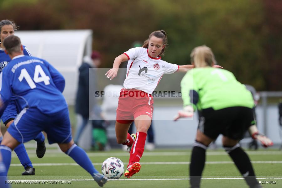 Julia Forster, Soccergirl Sportpark, Würzburg, 02.10.2022, BFV, sport, action, Fussball, Oktober 2022, Saison 2022/2023, 5. Spieltag, Bezirksoberliga Frauen, DJK, FWK, DJK Schweinfurt, FC Würzburger Kickers II - Bild-ID: 2341902