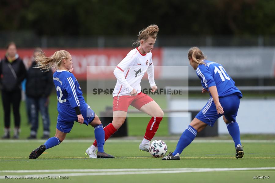 Julia Miksch, Soccergirl Sportpark, Würzburg, 02.10.2022, BFV, sport, action, Fussball, Oktober 2022, Saison 2022/2023, 5. Spieltag, Bezirksoberliga Frauen, DJK, FWK, DJK Schweinfurt, FC Würzburger Kickers II - Bild-ID: 2341919