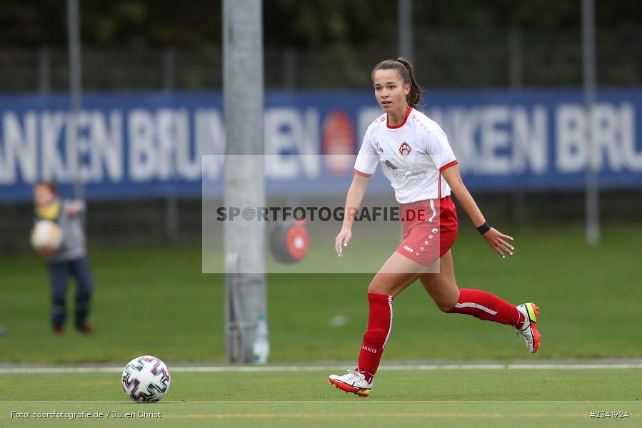 Julia Forster, Soccergirl Sportpark, Würzburg, 02.10.2022, BFV, sport, action, Fussball, Oktober 2022, Saison 2022/2023, 5. Spieltag, Bezirksoberliga Frauen, DJK, FWK, DJK Schweinfurt, FC Würzburger Kickers II - Bild-ID: 2341924