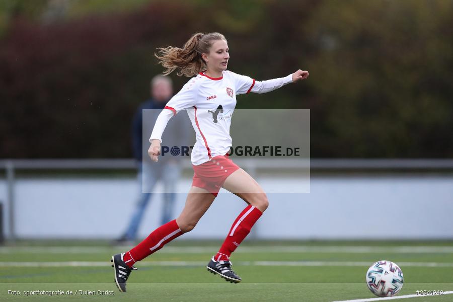 Leandra Jäger, Soccergirl Sportpark, Würzburg, 02.10.2022, BFV, sport, action, Fussball, Oktober 2022, Saison 2022/2023, 5. Spieltag, Bezirksoberliga Frauen, DJK, FWK, DJK Schweinfurt, FC Würzburger Kickers II - Bild-ID: 2341942