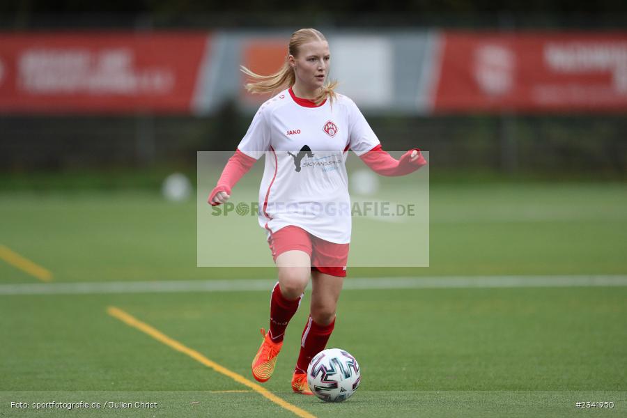 Laura Maier, Soccergirl Sportpark, Würzburg, 02.10.2022, BFV, sport, action, Fussball, Oktober 2022, Saison 2022/2023, 5. Spieltag, Bezirksoberliga Frauen, DJK, FWK, DJK Schweinfurt, FC Würzburger Kickers II - Bild-ID: 2341950