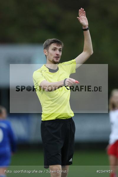 Schiedsrichter, Max Manuel Engel, Soccergirl Sportpark, Würzburg, 02.10.2022, BFV, sport, action, Fussball, Oktober 2022, Saison 2022/2023, 5. Spieltag, Bezirksoberliga Frauen, DJK, FWK, DJK Schweinfurt, FC Würzburger Kickers II - Bild-ID: 2341957 Schiedsrichter, Max Manuel Engel, Soccergirl Sportpark, Würzburg, 02.10.2022, BFV, sport, action, Fussball, Oktober 2022, Saison 2022/2023, 5. Spieltag, Bezirksoberliga Frauen, DJK, FWK, DJK Schweinfurt, FC Würzburger Kickers II - Bild-ID: 2341957