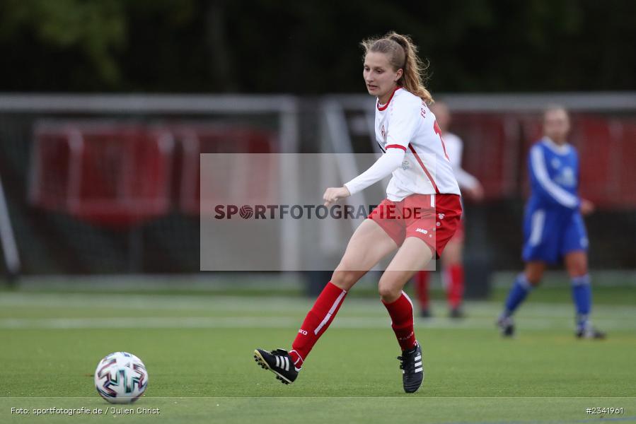 Leandra Jäger, Soccergirl Sportpark, Würzburg, 02.10.2022, BFV, sport, action, Fussball, Oktober 2022, Saison 2022/2023, 5. Spieltag, Bezirksoberliga Frauen, DJK, FWK, DJK Schweinfurt, FC Würzburger Kickers II - Bild-ID: 2341961