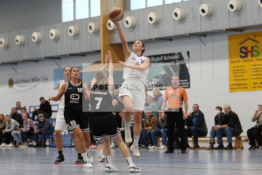 Nina Wucherer, Hans-Wilhelm-Renkhoff-Halle, Marktheidenfeld, 03.10.2022, sport, action, Regionalliga Damen HR-Nord, Regionalliga Südost, Basketball, Oktober 2022, Saison 2022/2023, 2. Spieltag, BG Litzendorf, TV Marktheidenfeld - Bild-ID: 2341987 Nina Wucherer, Hans-Wilhelm-Renkhoff-Halle, Marktheidenfeld, 03.10.2022, sport, action, Regionalliga Damen HR-Nord, Regionalliga Südost, Basketball, Oktober 2022, Saison 2022/2023, 2. Spieltag, BG Litzendorf, TV Marktheidenfeld - Bild-ID: 2341987