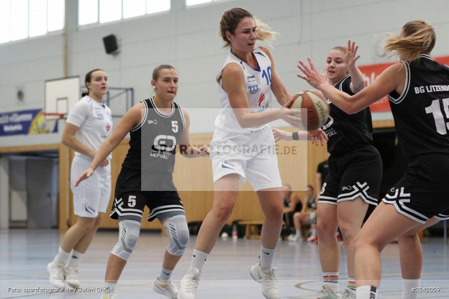Nina Wucherer, Hans-Wilhelm-Renkhoff-Halle, Marktheidenfeld, 03.10.2022, sport, action, Regionalliga Damen HR-Nord, Regionalliga Südost, Basketball, Oktober 2022, Saison 2022/2023, 2. Spieltag, BG Litzendorf, TV Marktheidenfeld - Bild-ID: 2342009