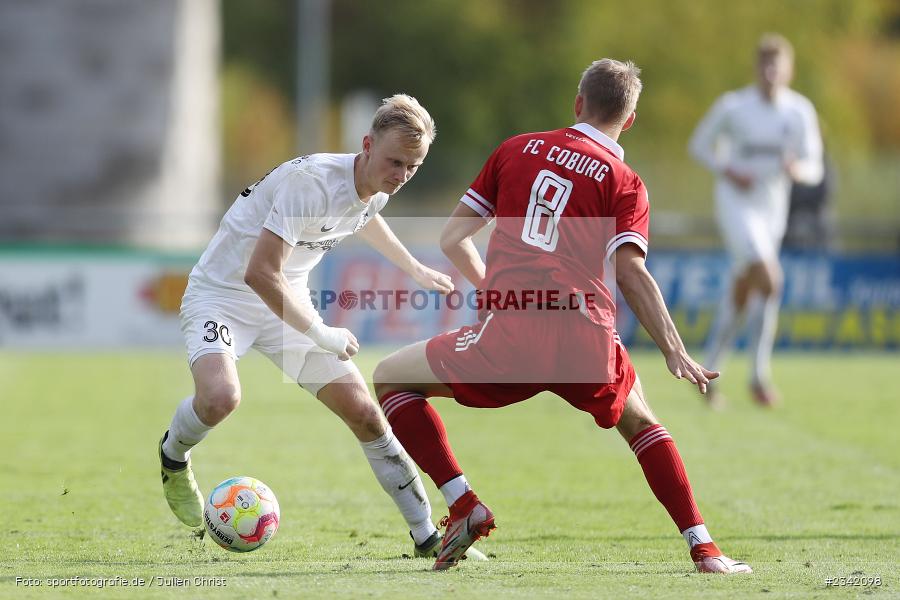 Marco Kunzmann, Sportgelände, Karlstadt, 03.10.2022, sport, action, BFV, Fussball, Oktober 2022, Saison 2022/2023, 15. Spieltag, Landesliga Nordwest, FCC, TSV, FC Coburg, TSV Karlburg - Bild-ID: 2342098