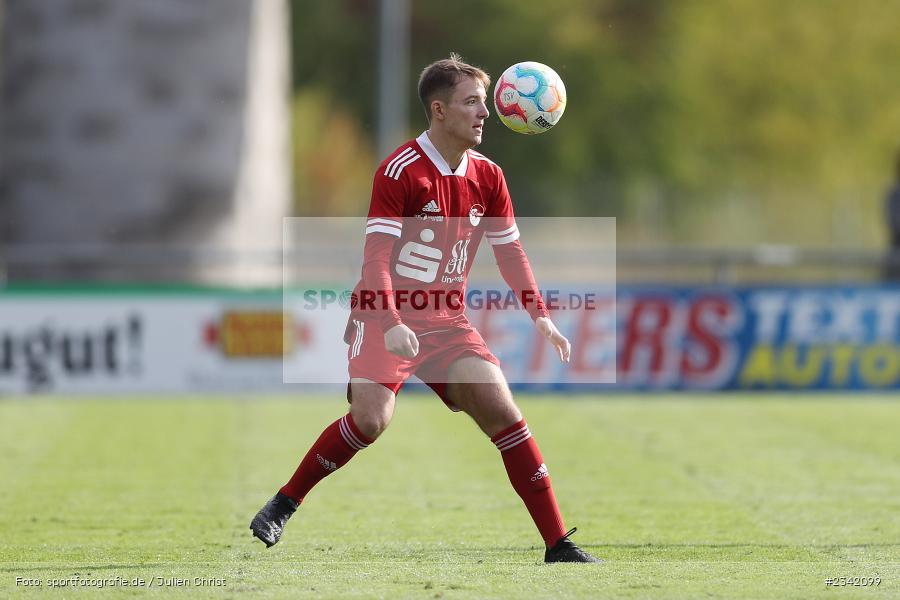 Tim Oikonomides, Sportgelände, Karlstadt, 03.10.2022, sport, action, BFV, Fussball, Oktober 2022, Saison 2022/2023, 15. Spieltag, Landesliga Nordwest, FCC, TSV, FC Coburg, TSV Karlburg - Bild-ID: 2342099