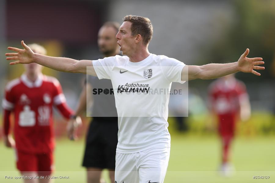 Sebastian Fries, Sportgelände, Karlstadt, 03.10.2022, sport, action, BFV, Fussball, Oktober 2022, Saison 2022/2023, 15. Spieltag, Landesliga Nordwest, FCC, TSV, FC Coburg, TSV Karlburg - Bild-ID: 2342129