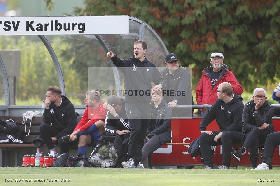 Markus Köhler, Sportgelände, Karlstadt, 03.10.2022, sport, action, BFV, Fussball, Oktober 2022, Saison 2022/2023, 15. Spieltag, Landesliga Nordwest, FCC, TSV, FC Coburg, TSV Karlburg - Bild-ID: 2342132