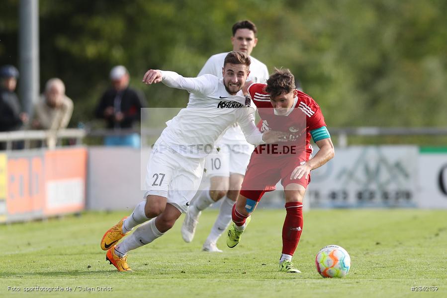 Jonas Leibold, Sportgelände, Karlstadt, 03.10.2022, sport, action, BFV, Fussball, Oktober 2022, Saison 2022/2023, 15. Spieltag, Landesliga Nordwest, FCC, TSV, FC Coburg, TSV Karlburg - Bild-ID: 2342139