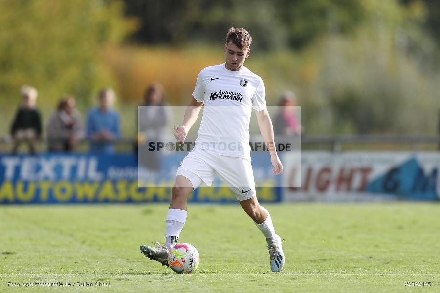 Josh Fleischmann, Sportgelände, Karlstadt, 03.10.2022, sport, action, BFV, Fussball, Oktober 2022, Saison 2022/2023, 15. Spieltag, Landesliga Nordwest, FCC, TSV, FC Coburg, TSV Karlburg - Bild-ID: 2342145