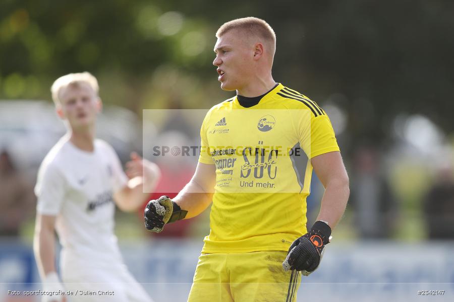 Luis Krempel, Sportgelände, Karlstadt, 03.10.2022, sport, action, BFV, Fussball, Oktober 2022, Saison 2022/2023, 15. Spieltag, Landesliga Nordwest, FCC, TSV, FC Coburg, TSV Karlburg - Bild-ID: 2342147