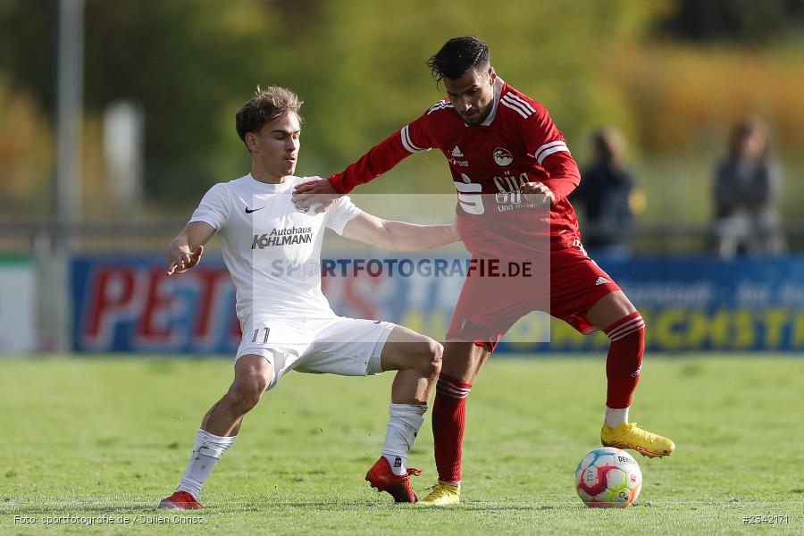 Aykut Civelek, Sportgelände, Karlstadt, 03.10.2022, sport, action, BFV, Fussball, Oktober 2022, Saison 2022/2023, 15. Spieltag, Landesliga Nordwest, FCC, TSV, FC Coburg, TSV Karlburg - Bild-ID: 2342171