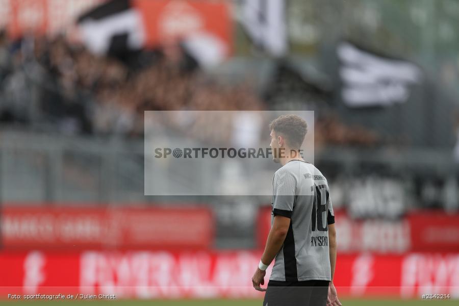 Edin Hyseni, FLYERALARM Arena, Würzburg, 03.10.2022, sport, action, BFV, Fussball, Oktober 2022, Saison 2022/2023, 15. Spieltag, Regionalliga Bayern, SVW, FWK, SV Wacker Burghausen, TSV Karlburg - Bild-ID: 2342214