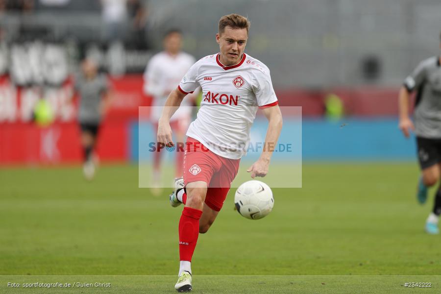 Thomas Haas, FLYERALARM Arena, Würzburg, 03.10.2022, sport, action, BFV, Fussball, Oktober 2022, Saison 2022/2023, 15. Spieltag, Regionalliga Bayern, SVW, FWK, SV Wacker Burghausen, TSV Karlburg - Bild-ID: 2342222