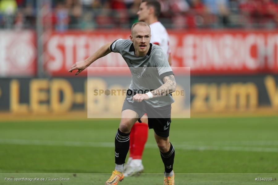Torjubel, Thomas Winklbauer, FLYERALARM Arena, Würzburg, 03.10.2022, sport, action, BFV, Fussball, Oktober 2022, Saison 2022/2023, 15. Spieltag, Regionalliga Bayern, SVW, FWK, SV Wacker Burghausen, TSV Karlburg - Bild-ID: 2342223