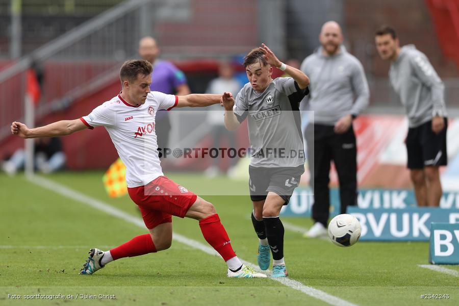 Thomas Haas, FLYERALARM Arena, Würzburg, 03.10.2022, sport, action, BFV, Fussball, Oktober 2022, Saison 2022/2023, 15. Spieltag, Regionalliga Bayern, SVW, FWK, SV Wacker Burghausen, TSV Karlburg - Bild-ID: 2342243