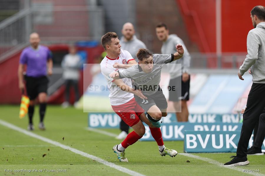 Thomas Haas, FLYERALARM Arena, Würzburg, 03.10.2022, sport, action, BFV, Fussball, Oktober 2022, Saison 2022/2023, 15. Spieltag, Regionalliga Bayern, SVW, FWK, SV Wacker Burghausen, TSV Karlburg - Bild-ID: 2342244