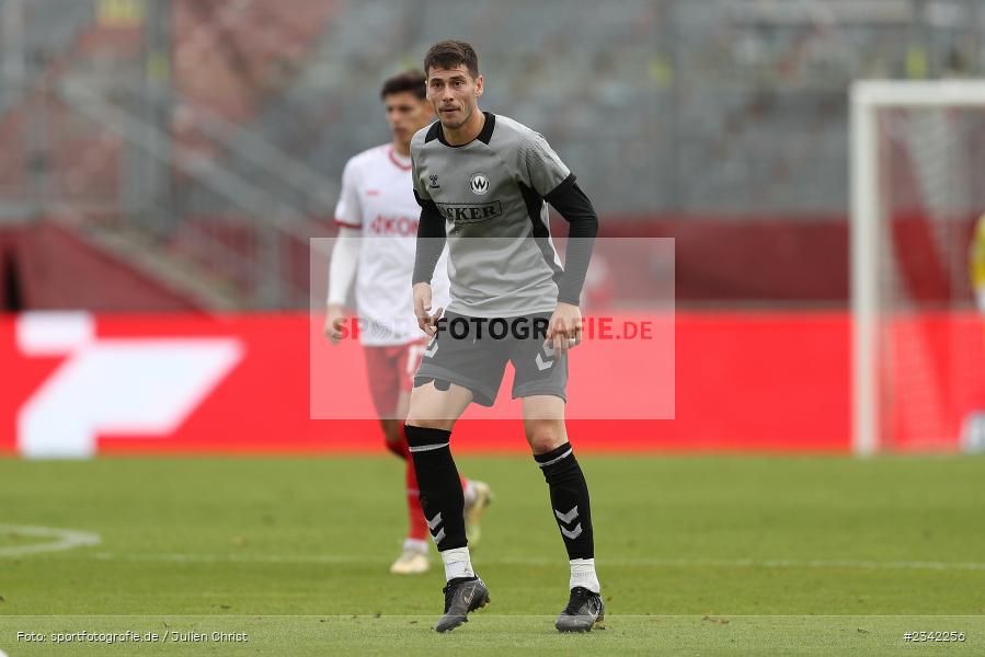 Andrija Bosnjak, FLYERALARM Arena, Würzburg, 03.10.2022, sport, action, BFV, Fussball, Oktober 2022, Saison 2022/2023, 15. Spieltag, Regionalliga Bayern, SVW, FWK, SV Wacker Burghausen, TSV Karlburg - Bild-ID: 2342256