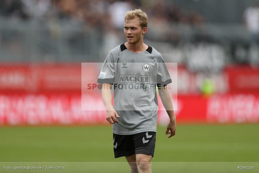 Maximilian Reiter, FLYERALARM Arena, Würzburg, 03.10.2022, sport, action, BFV, Fussball, Oktober 2022, Saison 2022/2023, 15. Spieltag, Regionalliga Bayern, SVW, FWK, SV Wacker Burghausen, TSV Karlburg - Bild-ID: 2342265