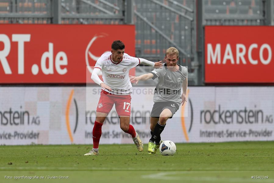 Ivan Franjic, FLYERALARM Arena, Würzburg, 03.10.2022, sport, action, BFV, Fussball, Oktober 2022, Saison 2022/2023, 15. Spieltag, Regionalliga Bayern, SVW, FWK, SV Wacker Burghausen, TSV Karlburg - Bild-ID: 2342269