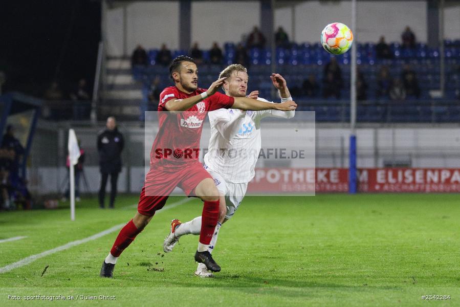 Roberto Desch, Stadion am Schönbusch, Aschaffenburg, 07.10.2022, sport, action, BFV, Fussball, Oktober 2022, Saison 2022/2023, Spiel-Nr. 152, 16. Spieltag, Regionalliga Bayern, TSV, SVA, TSV Rain/Lech, SV Viktoria Aschaffenburg - Bild-ID: 2342284